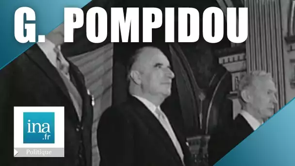 L'investiture de Georges Pompidou à la présidence de la République | Archive INA
