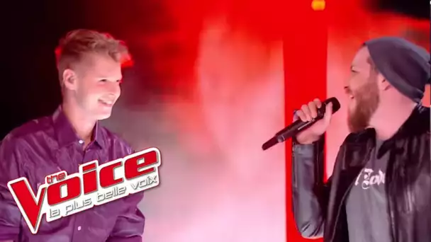 Matthieu et Nicola Cavallaro - « Way Down We Go » (Kaleo) | The Voice 2017 | Live
