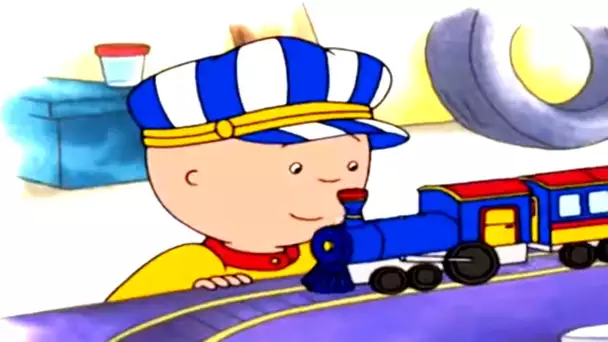 Caillou et le petit train | Caillou en Français