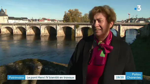 Patrimoine : pont Henry IV à Châtellerault