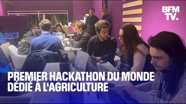 Au Salon de l'agriculture, le premier hackathon du monde dédié à l'agriculture