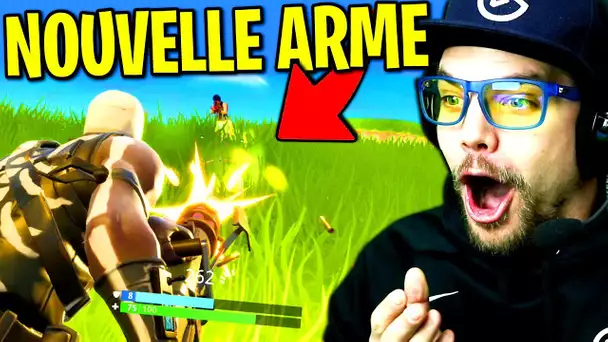 NOUVELLE ARME 'MINIGUN' sur Fortnite: Battle Royale !!