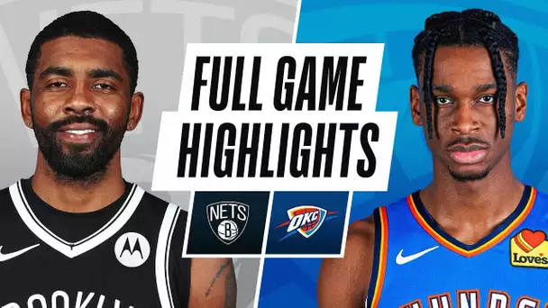 NETS at THUNDER | FULL GAME HIGHLIGHTS | January 29, 2021