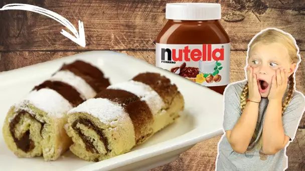 ♡• RECETTE MINIS ROULÉS AU NUTELLA •♡