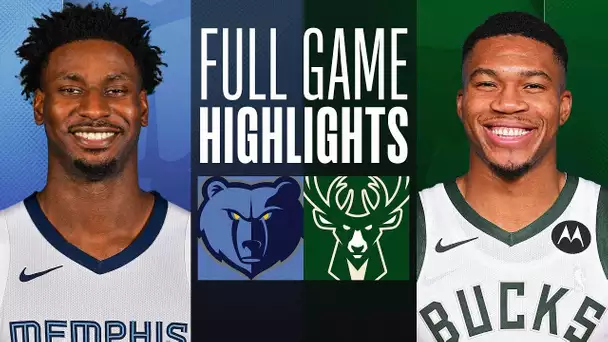 GRIZZLIES at BUCKS | FULL GAME HIGHLIGHTS | April 3, 2024