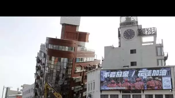 La course contre la montre à Taïwan pour sauver les personnes disparues après le séisme