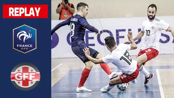 Futsal : Géorgie - France (3-2), le replay