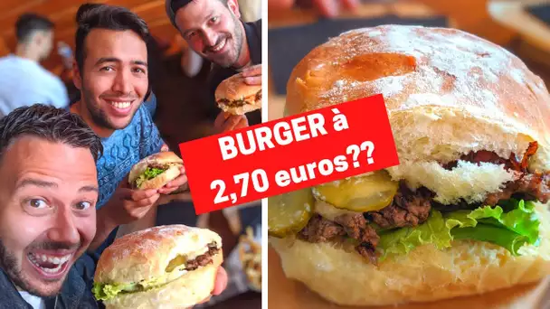 BUZZ! 2,70 euros: Le BURGER le MOINS CHER de Paris! - #1006