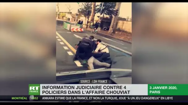 Cédric Chouviat : les enregistrements de Mediapart contredisent les propos des quatre policiers