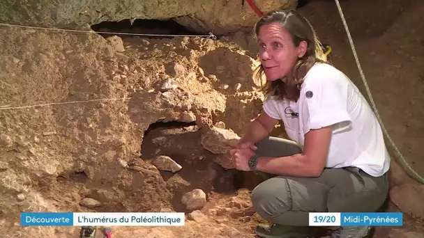 Un ossement humain datant du Paléolithique supérieur découvert dans une grotte à Montmaurin