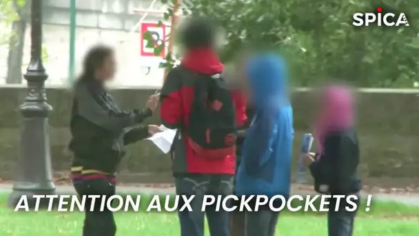 Paris : attention aux pickpockets !