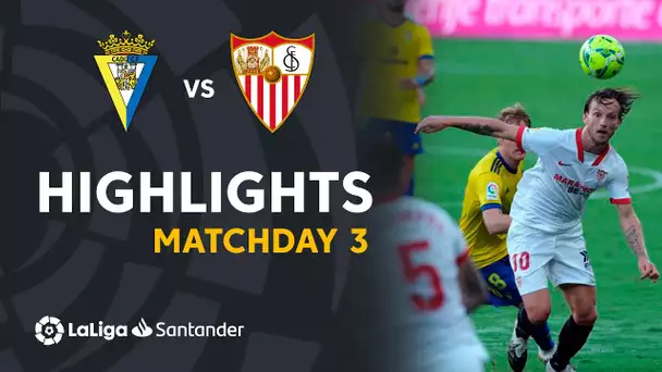 Highlights Cádiz CF vs Sevilla FC (1-3)