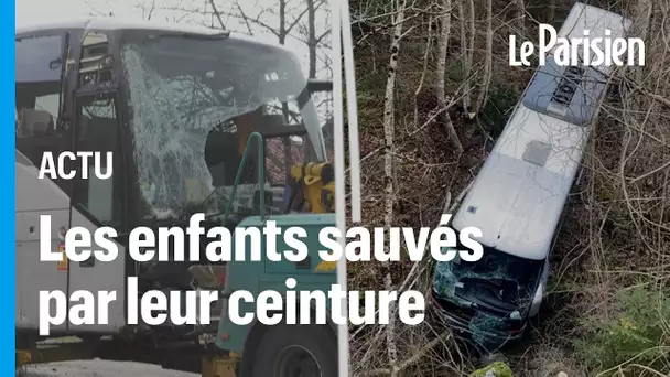 Isère : le chauffeur fait un malaise, le bus de la colonie fait une chute de 6 mètres
