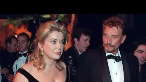 Johnny Hallyday et Catherine Deneuve très proches : il lui a dédié l&#039;une de ses plus...