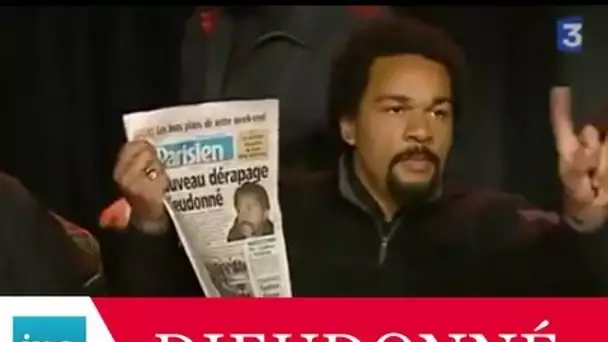 Dieudonné le racisme et l'antisémitisme et l'annulation de ses spectacles - Archive vidéo INA