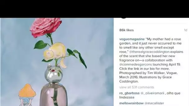 Grace Coddington aura sa propre fragrance