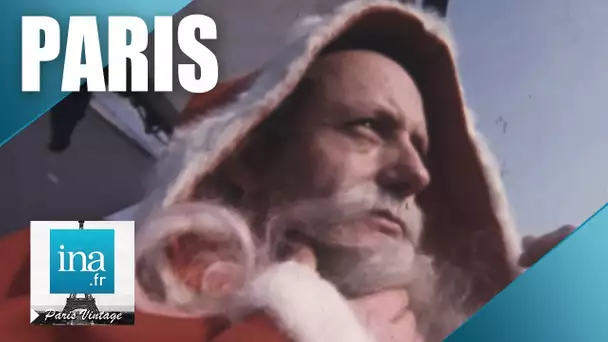 1970 : Le Père Noël survole Paris en Hélicoptère | Archive