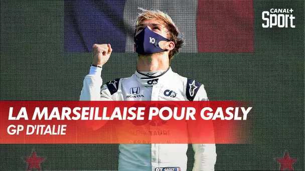 La Marseillaise pour Pierre Gasly !