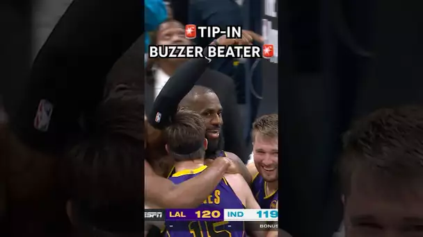 LEBRON AT THE BUZZER! #TissotBuzzerBeater