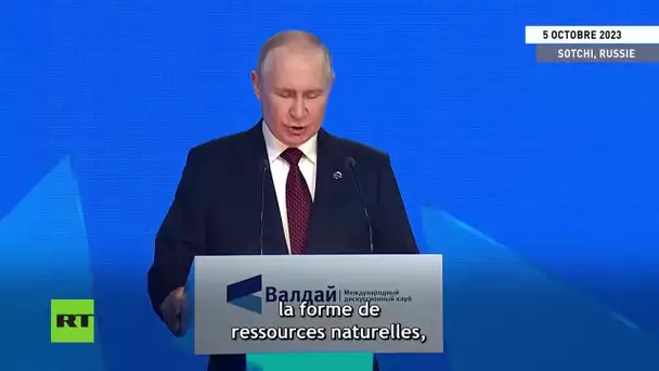 Poutine : « l’Occident ne peut tout simplement pas s’arrêter et n’a pas l’intention de le faire »