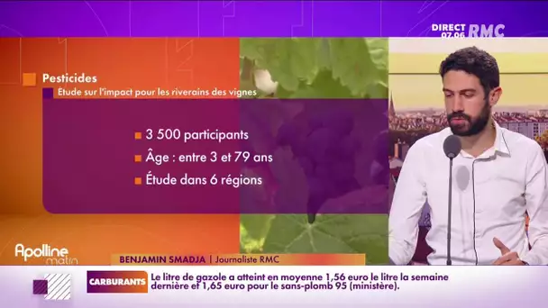 Y a t-il des risques au niveau de la santé des riverains qui habitent à cote de zones viticoles?