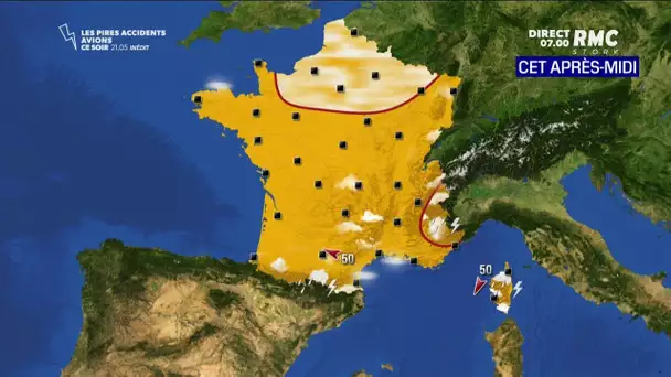 Coup de chaud sur la France: jusqu'à quand?