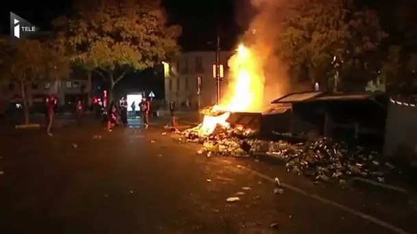 Soirée d&#039;affrontements à Nantes et Toulouse