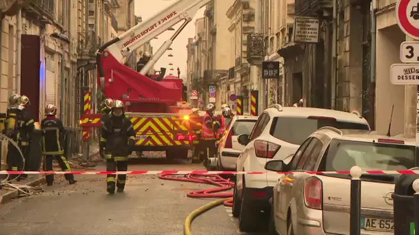 Explosion rue Borie à Bordeaux Chartons : les premières images des secours