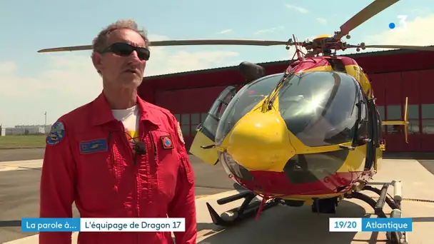 Dragon 17, hélicoptère de la sécurité civile : parole au pilote Philippe Brieux