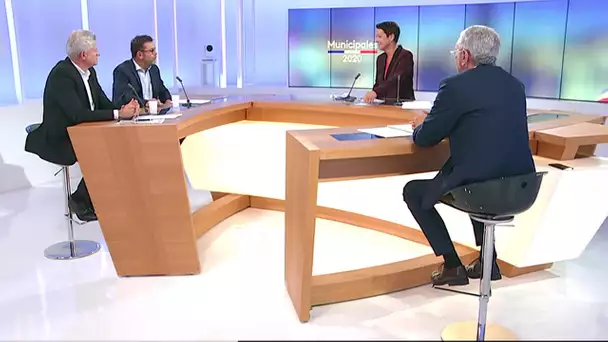 Municipales 2020 à Saint-Herblain : débat d'avant second tour Affilé-Tallio-Annereau