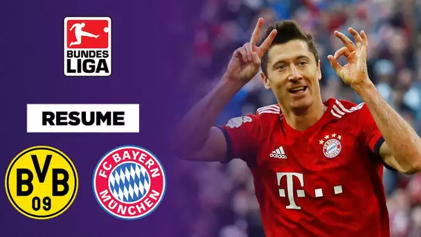 Résumé : Le Bayern fracasse Dortmund dans le Klassiker !