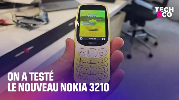 On a testé le nouveau Nokia 3210, 25 ans après la sortie du modèle original culte