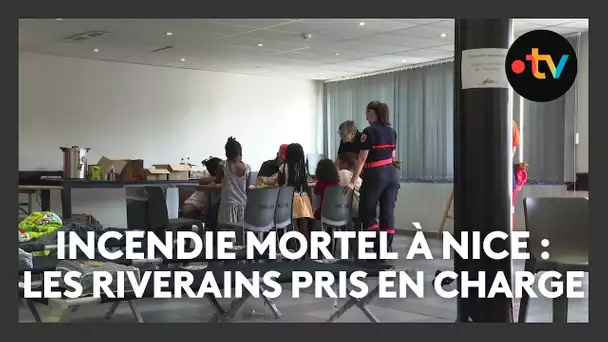 Incendie mortel à Nice : les riverains évacués sont pris en charge au Palais Nikaïa de Nice