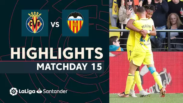 Resumen de Villarreal CF vs Valencia CF (2-1)