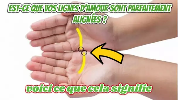 Mettez vos paumes côte à côte et voyez si vos lignes de cœur s’accordent, voici ce que cela signifie