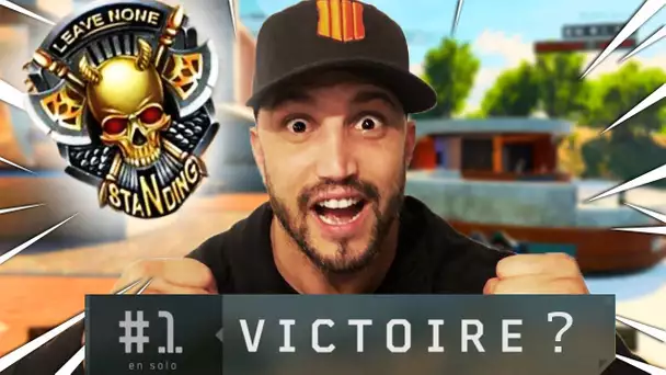 MON PREMIER TOP 1 SUR LE BATTLE ROYALE DE BLACK OPS 4 ??? / BLACK OUT