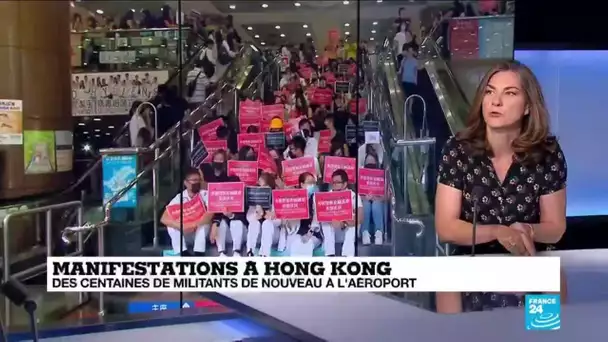 Manifestations à Hong Kong : "c'est la volonté de médiatiser leur action"