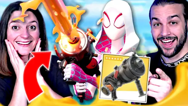 LE NOUVEAU LANCE LIQUIDE EXPLOSIF EST INCROYABLE ! FORTNITE DUO SAISON 4