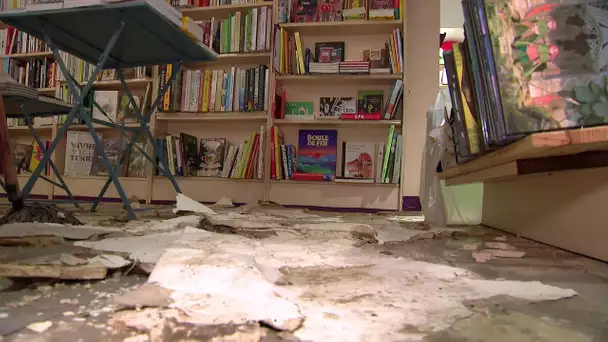 Orages à Montpellier : une librairie familiale perd 15.000 livres après l'inondation du magasin