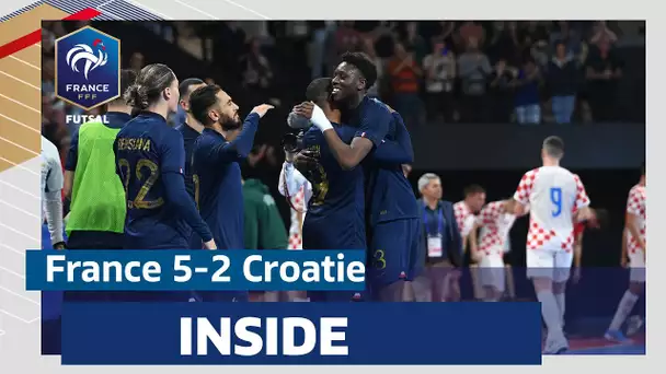 Futsal : Dans les coulisses de la victoire face aux Croates (5-2)