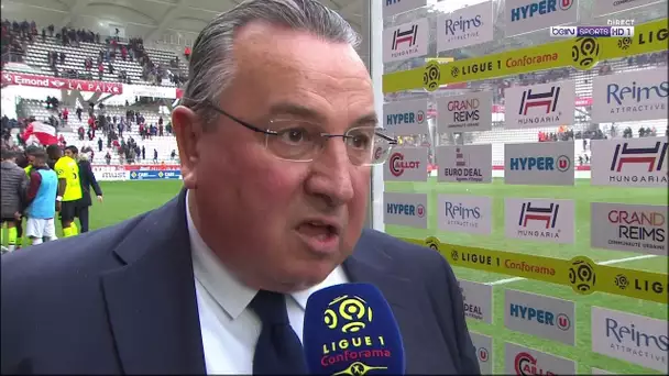 Le coup de gueule de J-P Caillot : "Je considère que le Stade de Reims dérange à la place où il est"