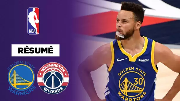 Résumé NBA VF : Les Wizards verrouillent Curry !