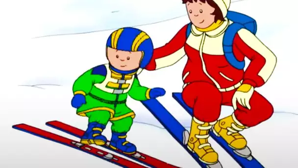 Caillou va Skier | Caillou en Français