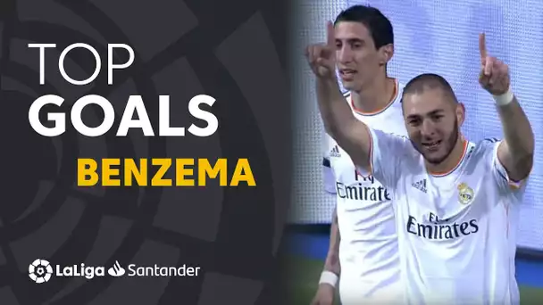 TOP 5 GOALS Karim Benzema ElClásico