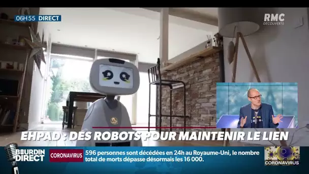 Des robots dans les EHPAD pour maintenir le lien