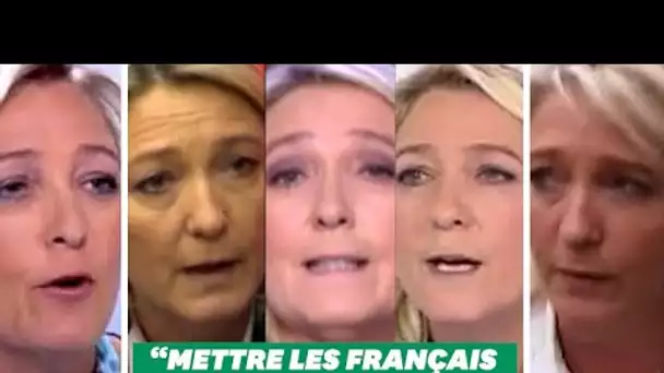 Marine Le Pen n'aime pas mettre les Français "dans des cases" sauf quand ça l'arrange