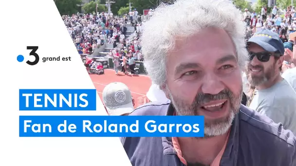 Tennis : Christophe Ujma, fan inconditionnel de Roland Garros