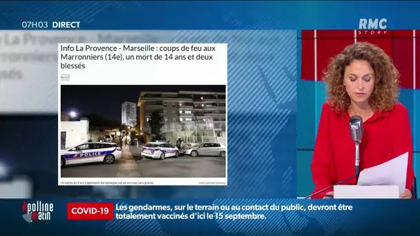 Marseille: un adolescent de 14 ans tué par balles et deux enfants blessés dans une cité