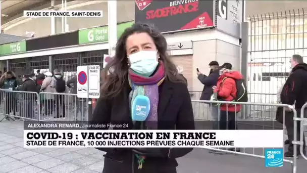 Vaccination en France : le Stade de France transformé en vaccinodrome géant