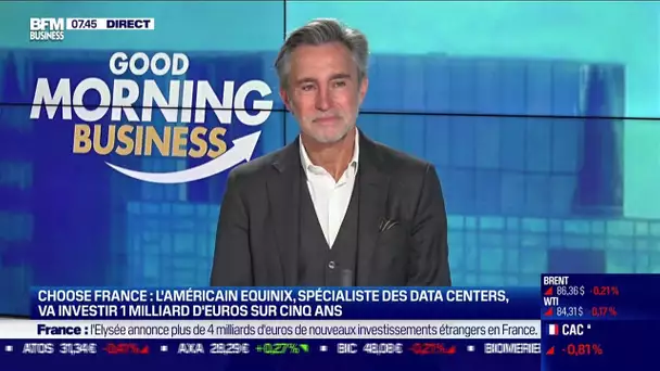 Régis Castagné (Equinix) : Choose France, Equinix va investir 1 milliard d'euros sur cinq ans